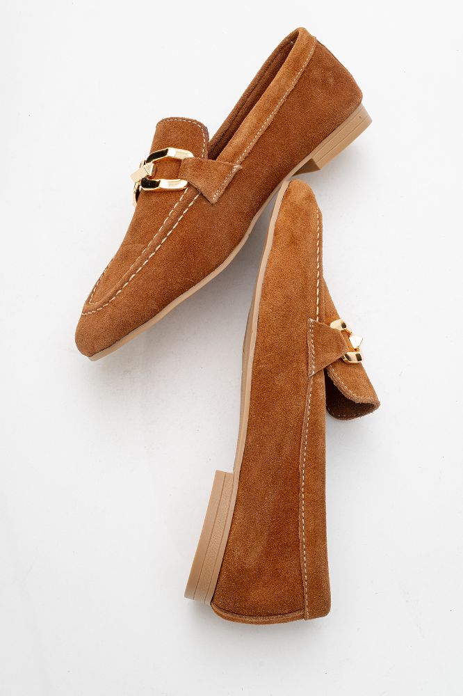 kadin-deri-tokali-loafer-TABA SUET-KYL252710-0090685_0